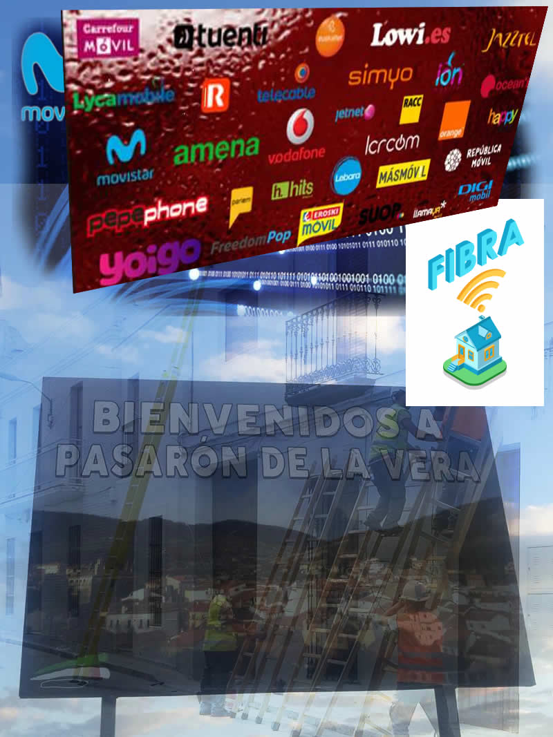 Iniciativa popular para la instalación de la fibra óptica en Pasarón de la Vera.